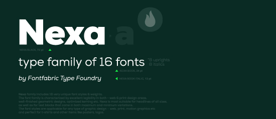 nexa font