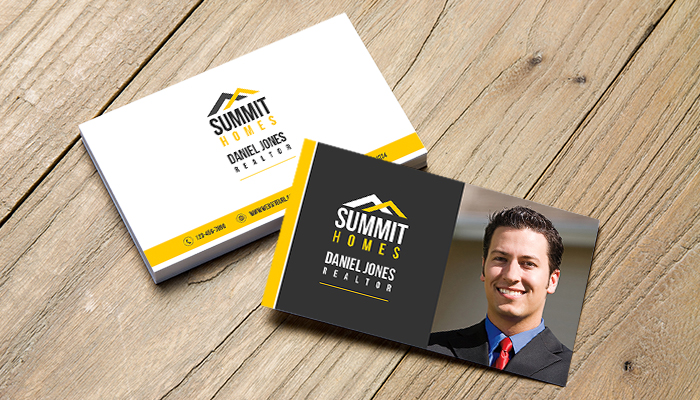 real estate business cards templates free download