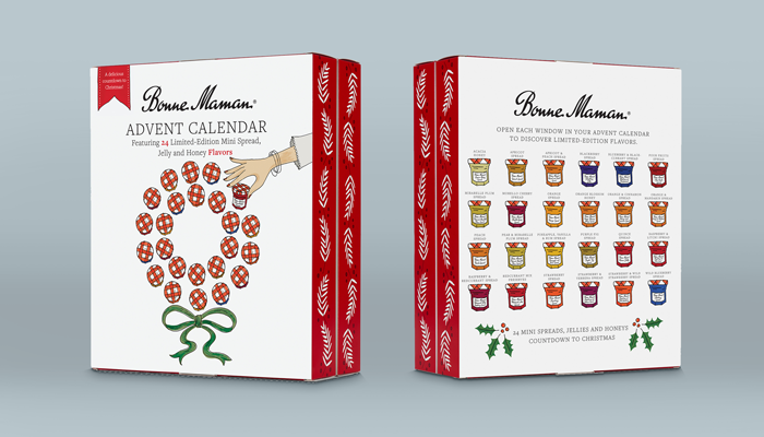 GotPrint Creative Packaging Ideas Bonne Maman Advent Calendar