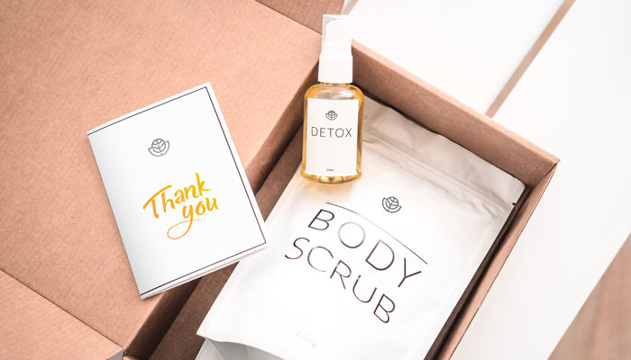 GotPrint Creative Packaging Ideas Thank You Note