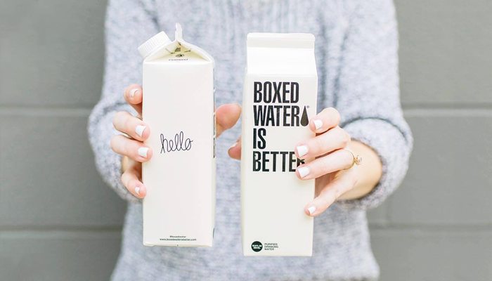 GotPrint Creative Packaging Ideas Boxed Water