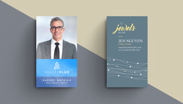 Matte vs. Glossy Business Cards